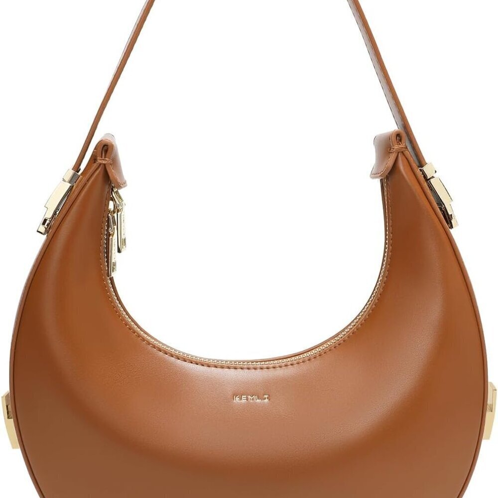 Women's PU Leather Shoulder Bag 3-Way Adjustable Straps Large Capacity